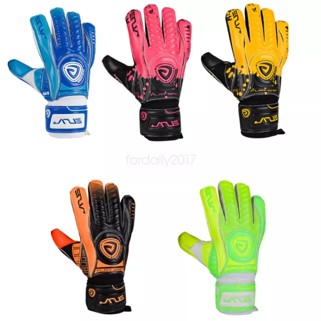 Janus Goalkeeper Gloves 4mm Latex Soccer Goalie Keeper GK Finger Pro Protect