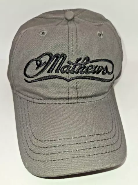 VTG MATHEWS SOLOCAM Archery Cap Baseball Hat Adjustable embroidery one ...