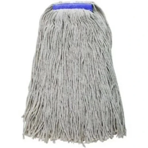Winco MOP-32WC Wet Mop Head 32 Oz. X Large 4-Ply White Cut-End