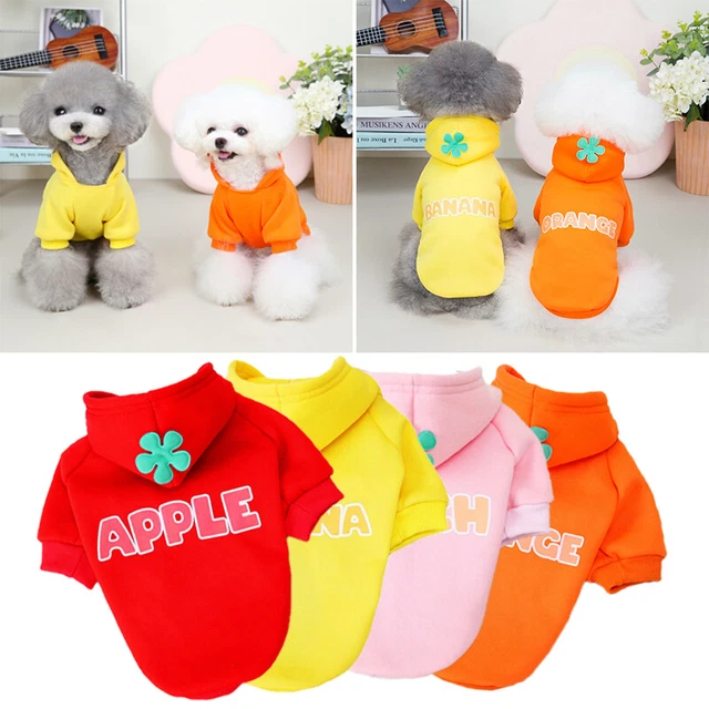 Dog Hoodies Winter Warn Clothes Puppy Coat Costume Chihuahua Yorkie Pug Outfits