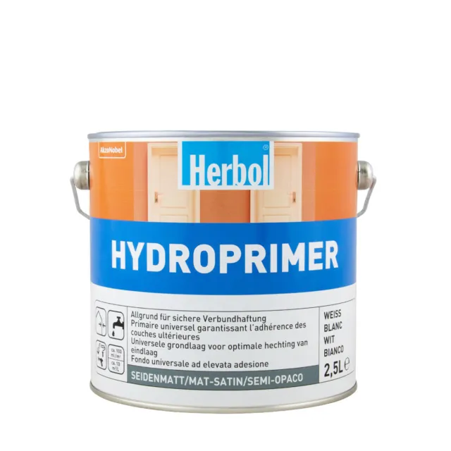 Herbol Hydroprimer 2,5 L blanco Allgrund