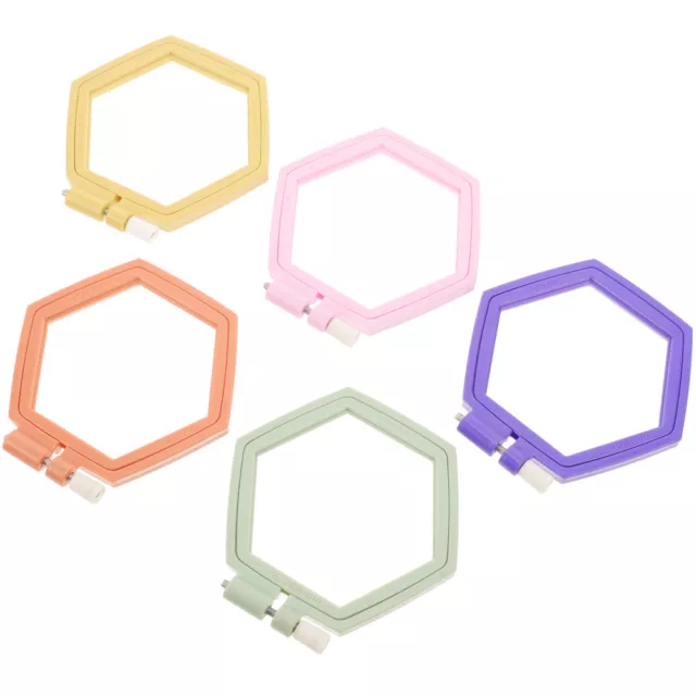 5 Mini Embroidery Hoops for DIY Jewelry Making-IQ