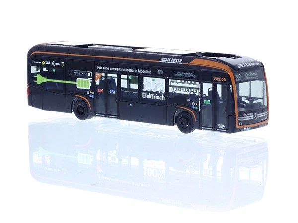 Rietze 77617 – Bus Mercedes-Benz Ecitaro G 1/87 – Transports Lübeck – Neuf