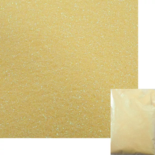 dartfords Yellow Rainbow Glitter Flake 100g 0.008