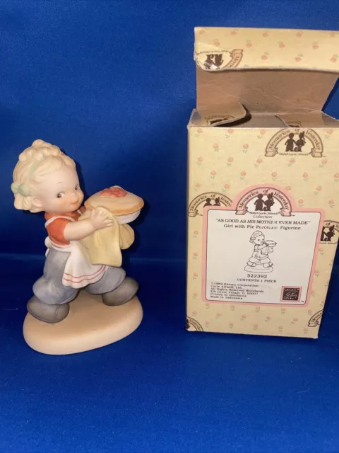 MEMORIES OF YESTERDAY AS GOOD AS HIS MOTHER EVER MADE 1989 ENESCO, 522392 In Box