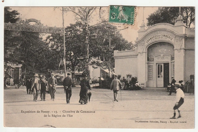 NANCY - M. & M. - CPA 54 - Exposition de Nancy 1909 - la chambre de Commerce