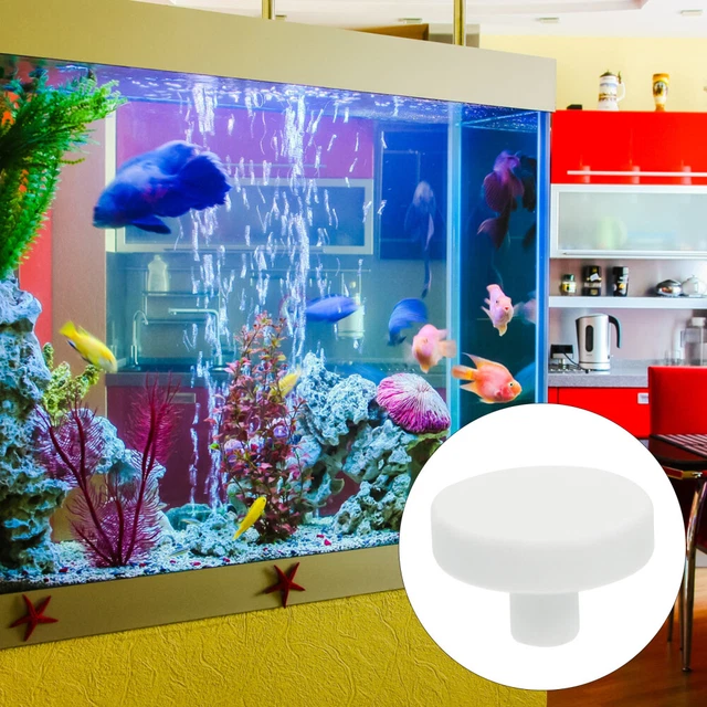 10 piezas estante estante de cría de coral tapones de cerámica frag disco soporte de coral de cerámica