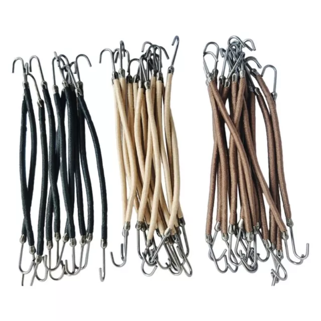 10pcs Hair Hooks for Updos Hair Styling Tie Elastic Ponytail Holder Accessory