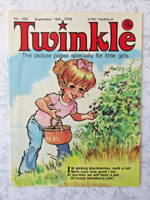 TWINKLE COMIC.  NO.556.  SEPTEMBER 16th,  1978.