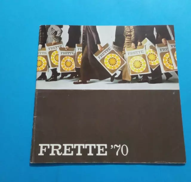 Catalogo Frette  1970 48 Pp Moda Tessuti Pigiami Coperte Bambini Abiti Bagno