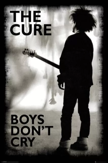 THE CURE 24 In x 36 In ART POSTER 1979 BOYS DON'T CRY ALBUM COVER REPRINT CNS