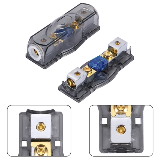 Car Audio Power Fuse Holder  1 * Car Fuse Holder  1 * Fuse (optional)