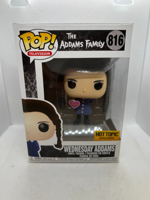 Funko Pop! The Addams Family- Wednesday Addams #816 Hot Topic Exclusive
