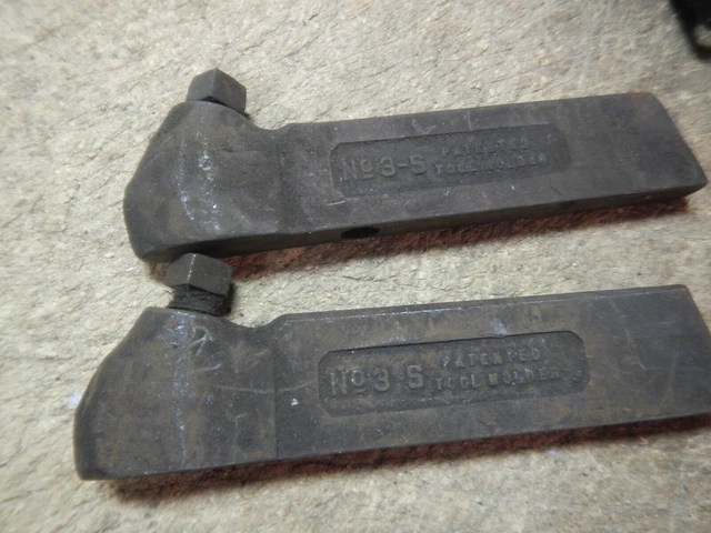 2, Armstrong No. 3-S Metal Lathe Tool Holders