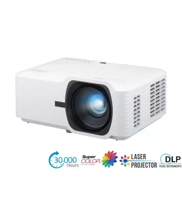 Projecteur Laser VIEWSONIC LS740W Haute Luminosité Longue Durée