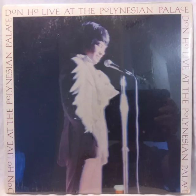 Don Ho ~ Live At The Polynesian Palace ~ Sealed Lp Gatefold 1971