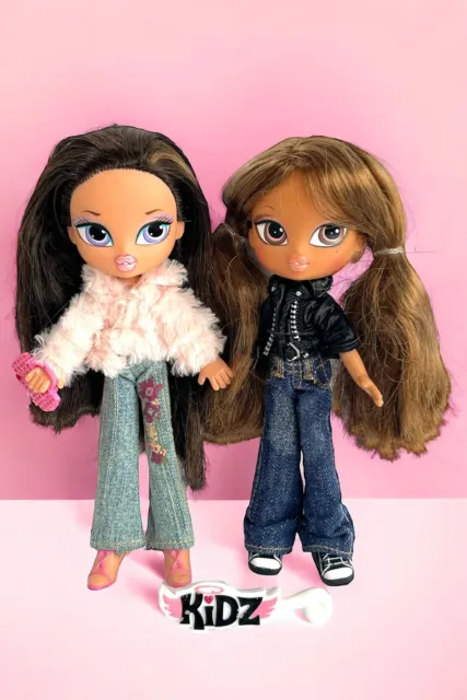 Bratz kidz Dolls x2  Jade and Yasmin.Dressed with Shoes