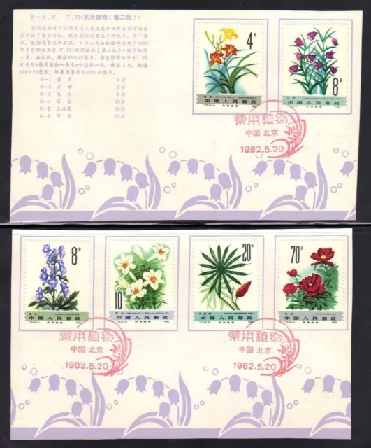 China-Peoples République Of-May 20, 1982 #' S 1779 To 1785 Complet Set 6 Sur 2