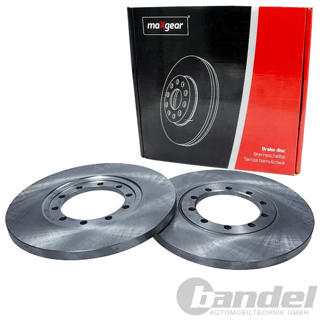 ATEC Germany Bremsenset Hinterachse Inkl. Bremsscheiben 280 Mm Voll + Bremsbeläge Hinten Kompatibel Mit FORD