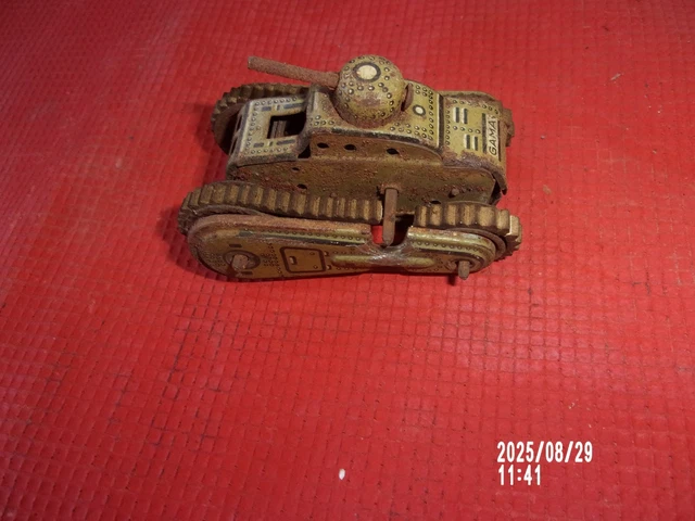 Ancien Tank Lance-missiles REEL – Jouet Militaire, Occasion