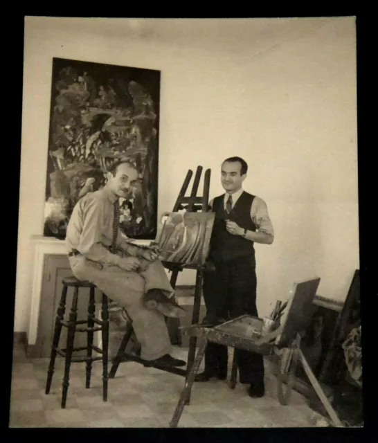 MOLNÉ Luis et SON FRÈRE VIDAL Ignace - PHOTOGRAPHIE ORIGINALE, 1941