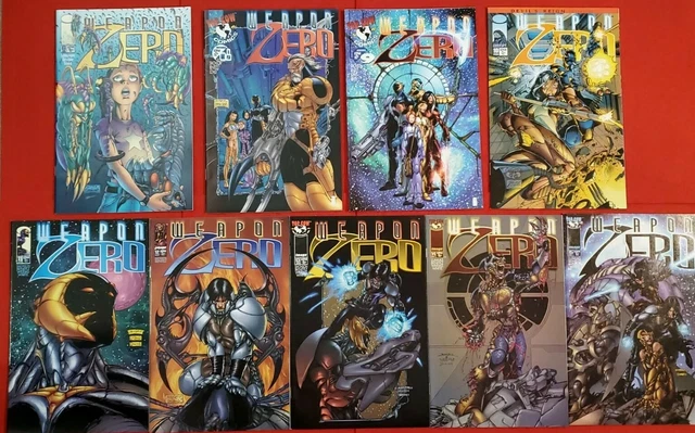 Weapon Zero Comic Book Lot 6 8-15 Image Top Cow Production Simonson Benitez Sowd
