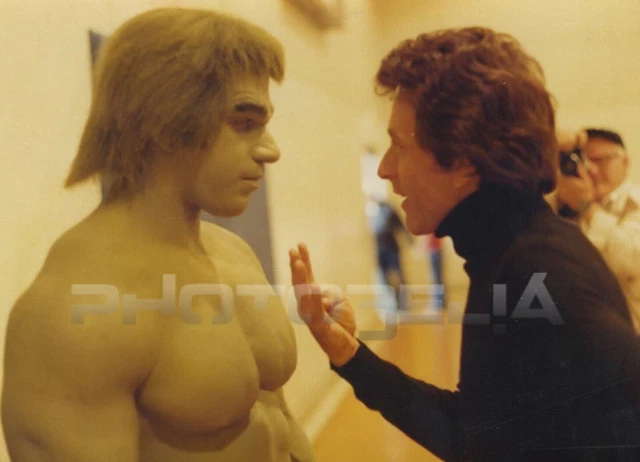 LOU FERRIGNO AND Bill Bixby In The TV Series The Incredible Hulk 10 X 8 ...