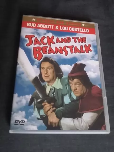 Jack and the Beanstalk DVD 2003 by Lou Costello; George Robinson; BRAND NEW