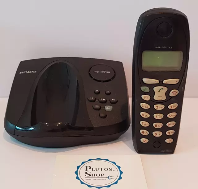 Siemens Gigaset Haus Telefon Schnurlos - C150 - Anrufbeantworter DECT Single