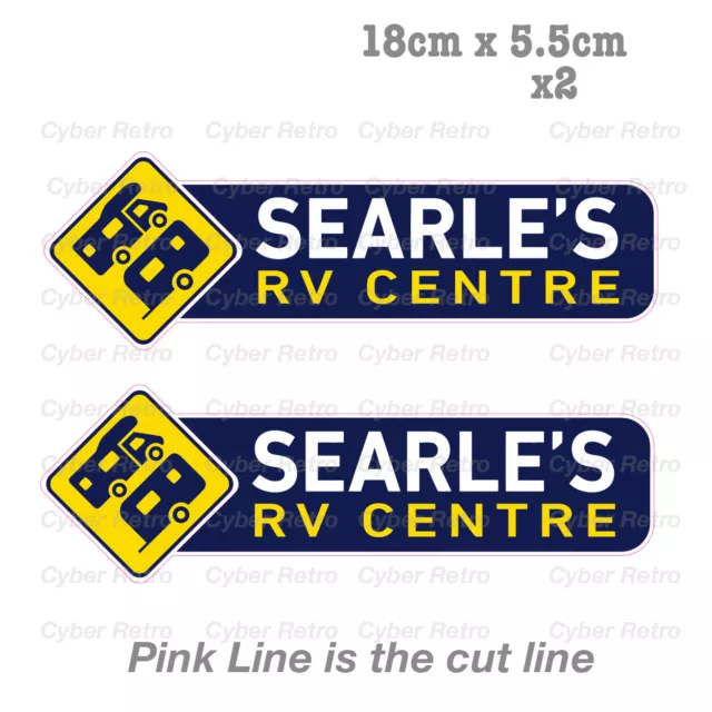 RV Centre - SEARLE'S RV Camper , RV , Camping Outdoor  Sticker