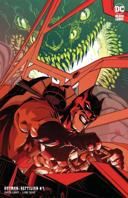 Batman Reptilian #5 2021 Unread Cully Hamner Variant Cover DC Black Label Comic