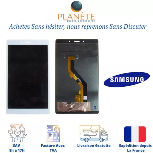 Ecran LCD et Vitre tactile Blanc Pour Samsung Galaxy Tab A 2019 8 T290/T295