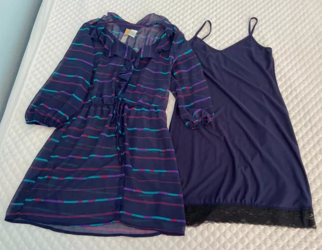 Nordstrom Mimi Chica 2 Pieces Summer Dress Blue Size Small