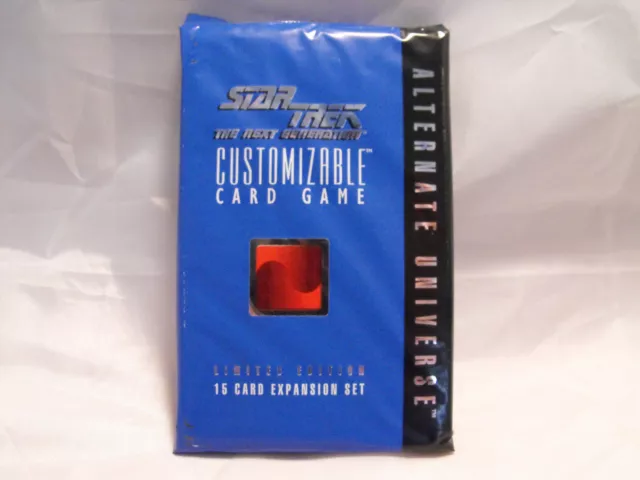 Star Trek Ccg Alternate Universe Sealed Booster Pack Of 15 Cards