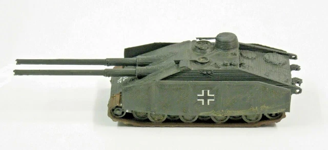Modellino Carro Armato E-100 Coccodrillo Gemello Prototipo Cacciacarri Wehrmacht Scala 1:87