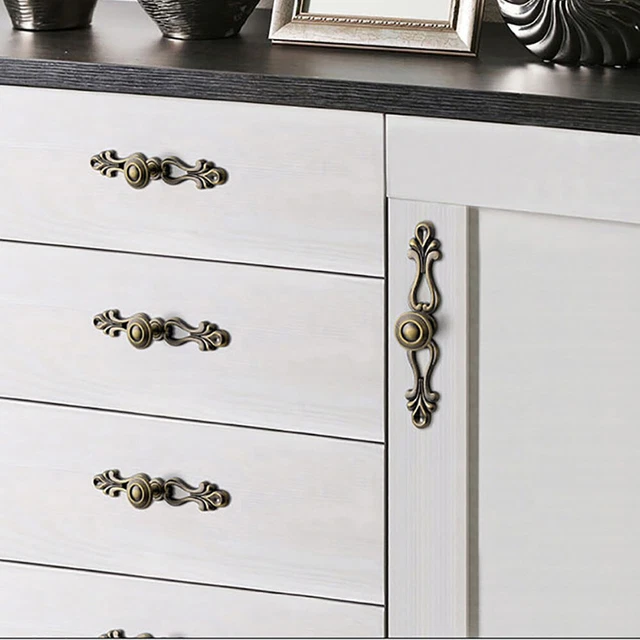 Antique Style Drawer Pull Handles Cupboard Door Knob Cabinet Wardrobe