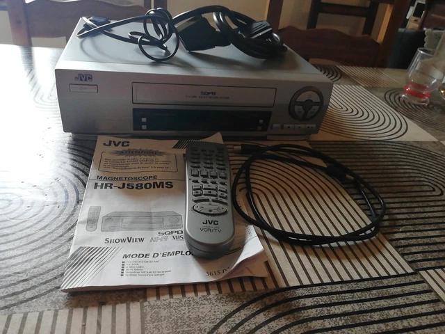 Magnétoscope Jvc Avec Télécommande Et Notice
