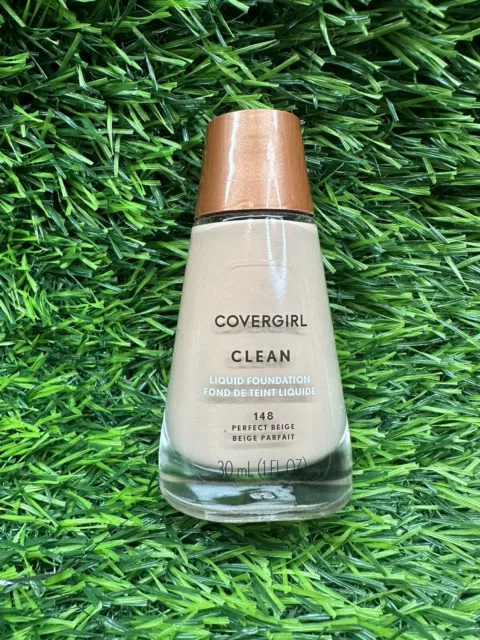 Covergirl Clean Normal Skin Liquid Foundation Makeup # 148 PERFECT BEIGE