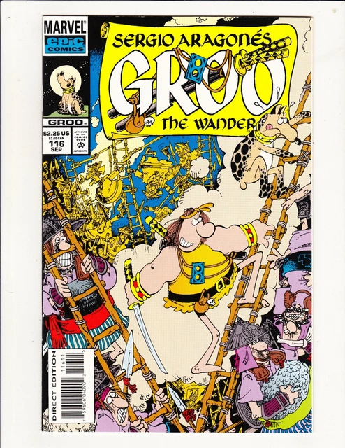 Groo The Wanderer #116 Marvel Epic 1994 Sergio Aragones End Of Run Low Print Run