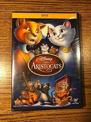 The Aristocats DVD Disney 1970 Animated Cat Family Movie Classic RARE BRAND NEW