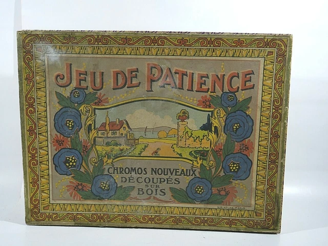 JEU DE PATIENCE METAL EN BOITE