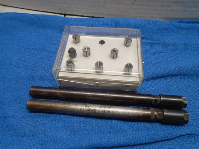 Erickson Da300 1/2 Holder And 16 Collets some kennametal