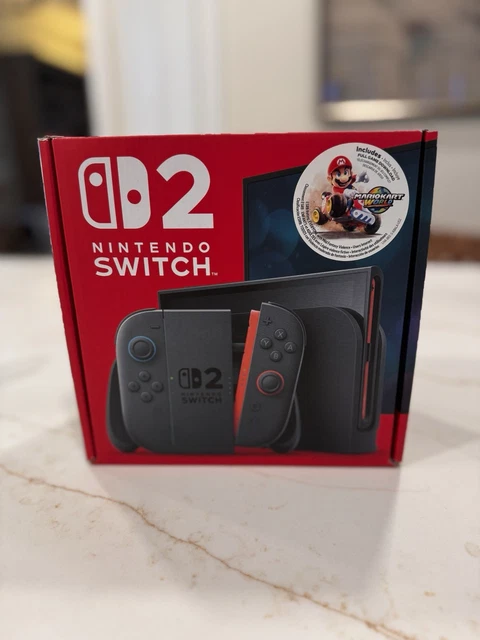 NINTENDO SWITCH 2 Console + Mario Kart World Game Bundle | In Hand Fast ...