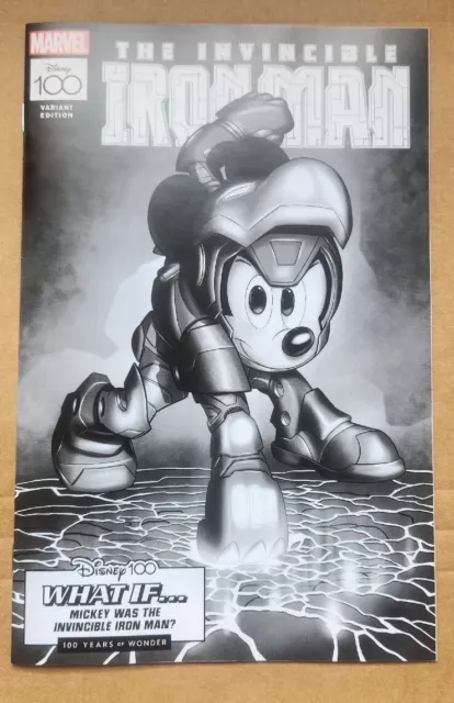 Amazing Spiderman #27 Sciarrone B&W 1:100 Disney100 Variant Comic 2023 VF