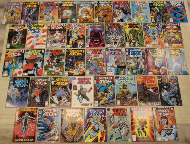 CAPTAIN ATOM Vol 3 (1987) Set #1 - 41 + Annual 1,2 NM (DC Comics) !!