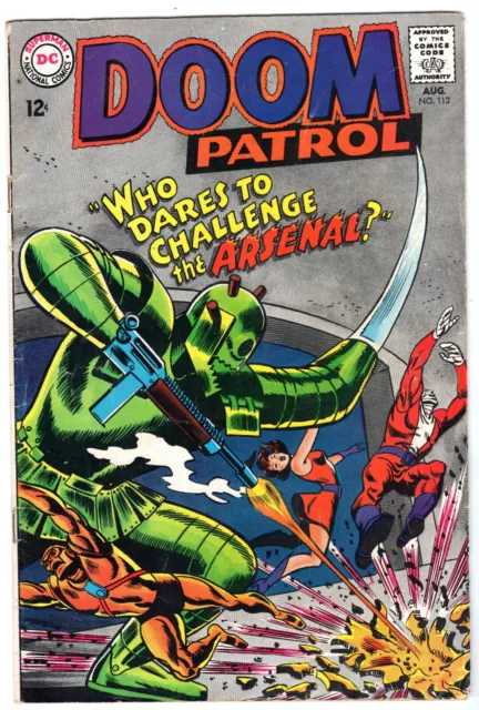 Doom Patrol #113, Fine Condition^