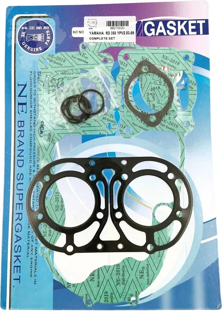 Engine gasket set Gasket set complete YAMAHA RD 350 LC YPVS / RZ 350 Gasket kit Engine gasket set Gasket set complete YAMAHA RD 350 LC YPVS / RZ 350 Gasket kit
