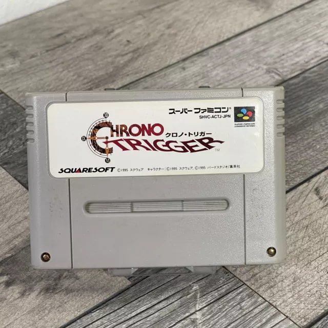 Chrono Trigger JAP SNES Super Famicom Patrone Japanisch Vintage Original