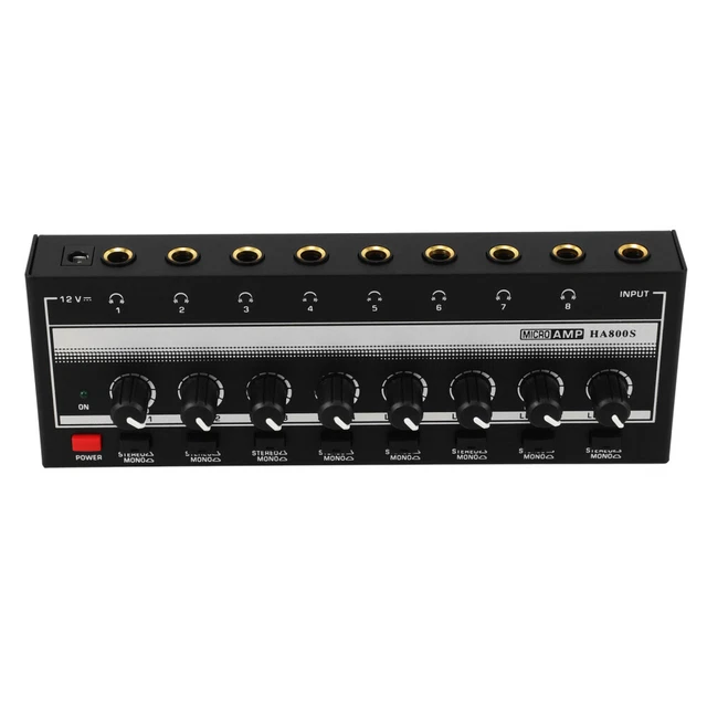 Amplificateur De Casque, Amplificateur Audio Stéréo à 8