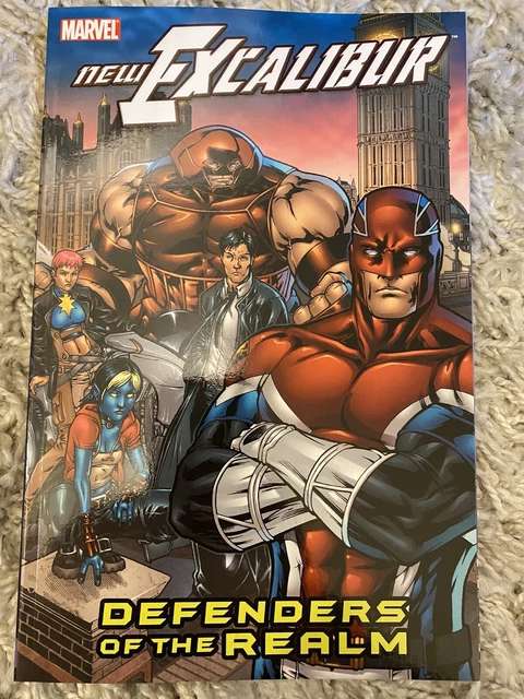 NEW EXCALIBUR Vol. 1 Defenders Of The Realm Graphic Novel TP TPB GN Marvel